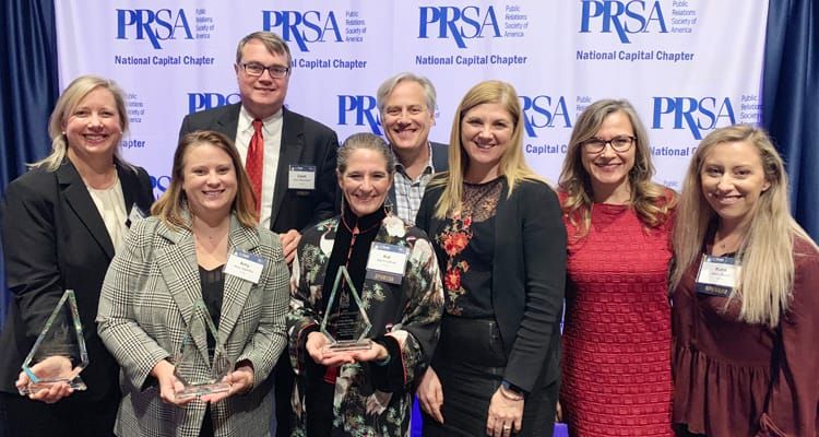 Crosby Wins Three PRSA-NCC Thoth Awards