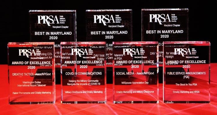 Crosby Wins Seven Best in Maryland Awards, Most of Any Firm