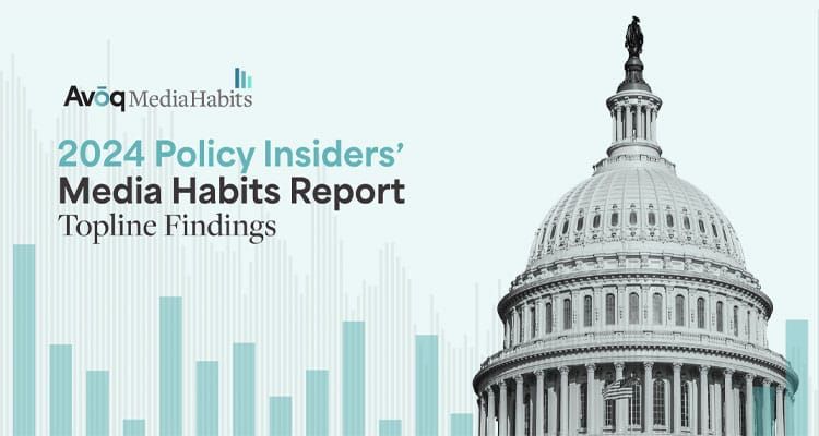 Survey shows significant decline in use of six of policy insiders most preferred media sources