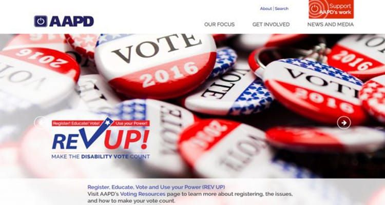 AAPD—New Site Design Ups Involvement, Advocacy