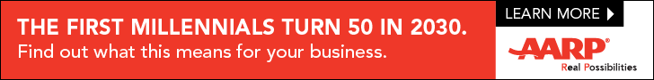 AARP Millennial Banner