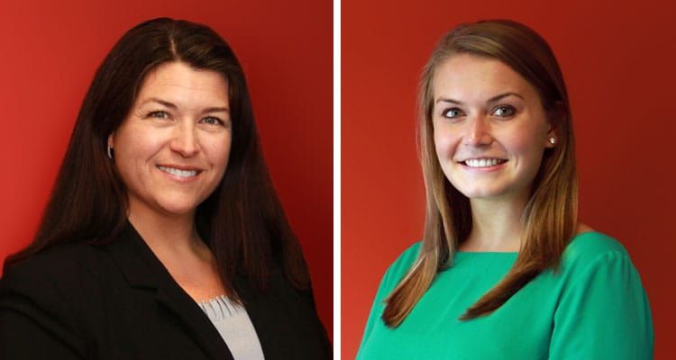 Crosby Promotes Andrea Terry and Caroline Morelock