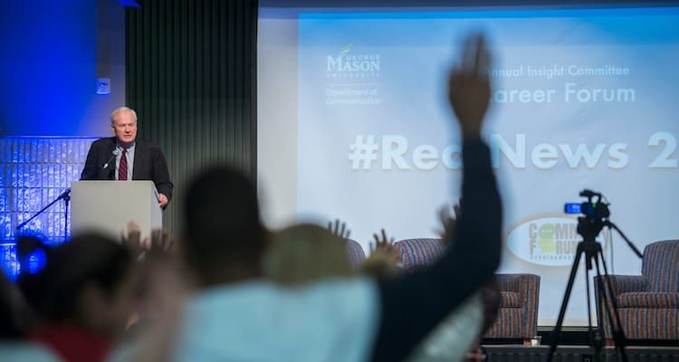 MSNBC’s Chris Matthews Keynotes #RealNews2017 at George Mason University