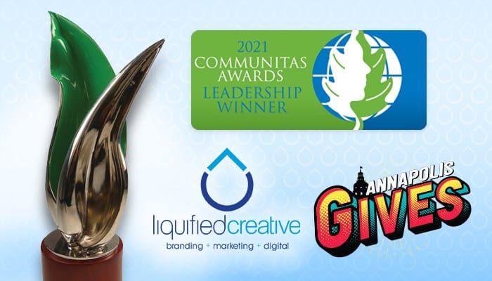 Liquified Creative Wins Communitas Award for ‘Annapolis Gives’ Tipping Platform