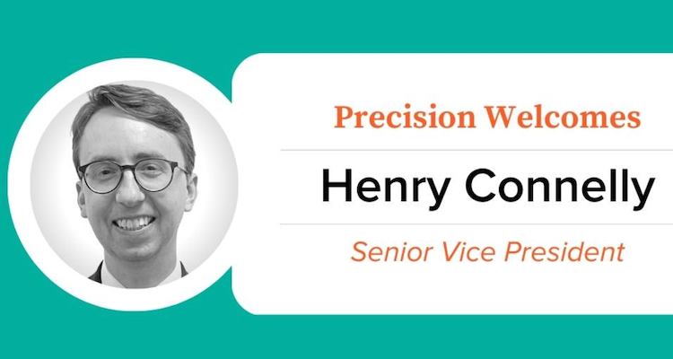 Henry Connelly, most recently Communications Director for Speaker Nancy Pelosi, joins Precision Strategies as Senior Vice President