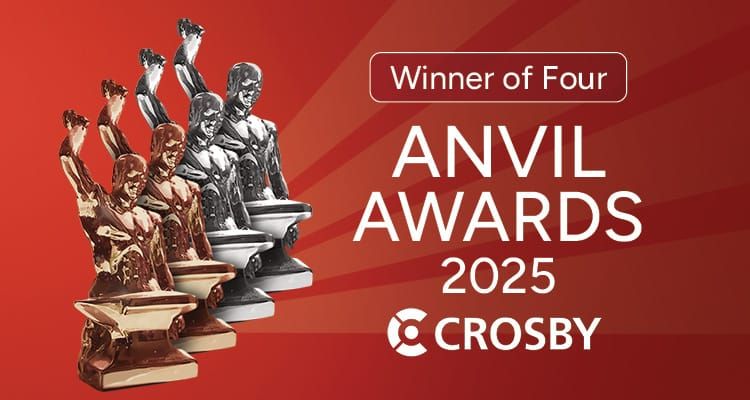 Crosby takes home four National Anvil Awards from PRSA