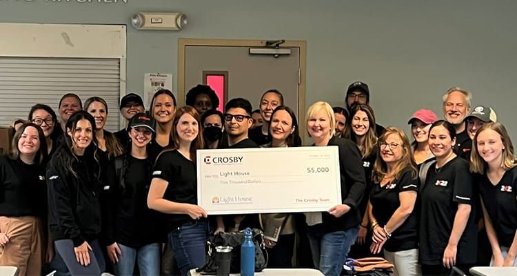 Crosby celebrates 10th Annual Inspiring Actions That Matter Day of Service; 4,012 volunteer hours and $141,600 donated to local charities since 2013