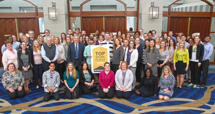Crosby Named ‘Top Workplace’ by The Washington Post, Honored for Second Consecutive Year