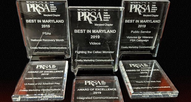 Crosby Takes Six ‘Best in Maryland’ Awards