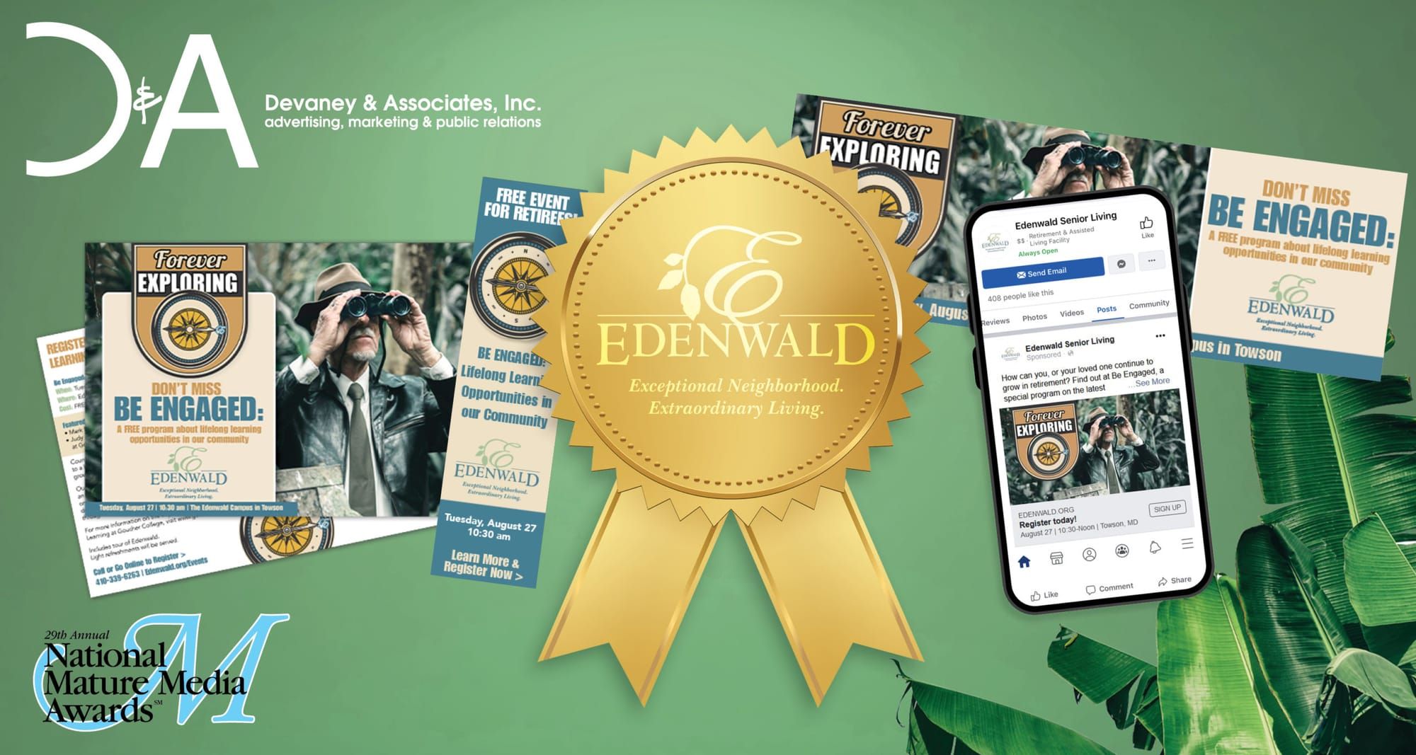 National Best of Show for Devaney & Associates Senior Living Campaign