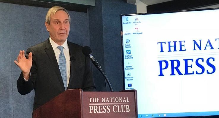 The New Battleground is Trust, Richard Edelman Tells National Press Club Communicators Summit