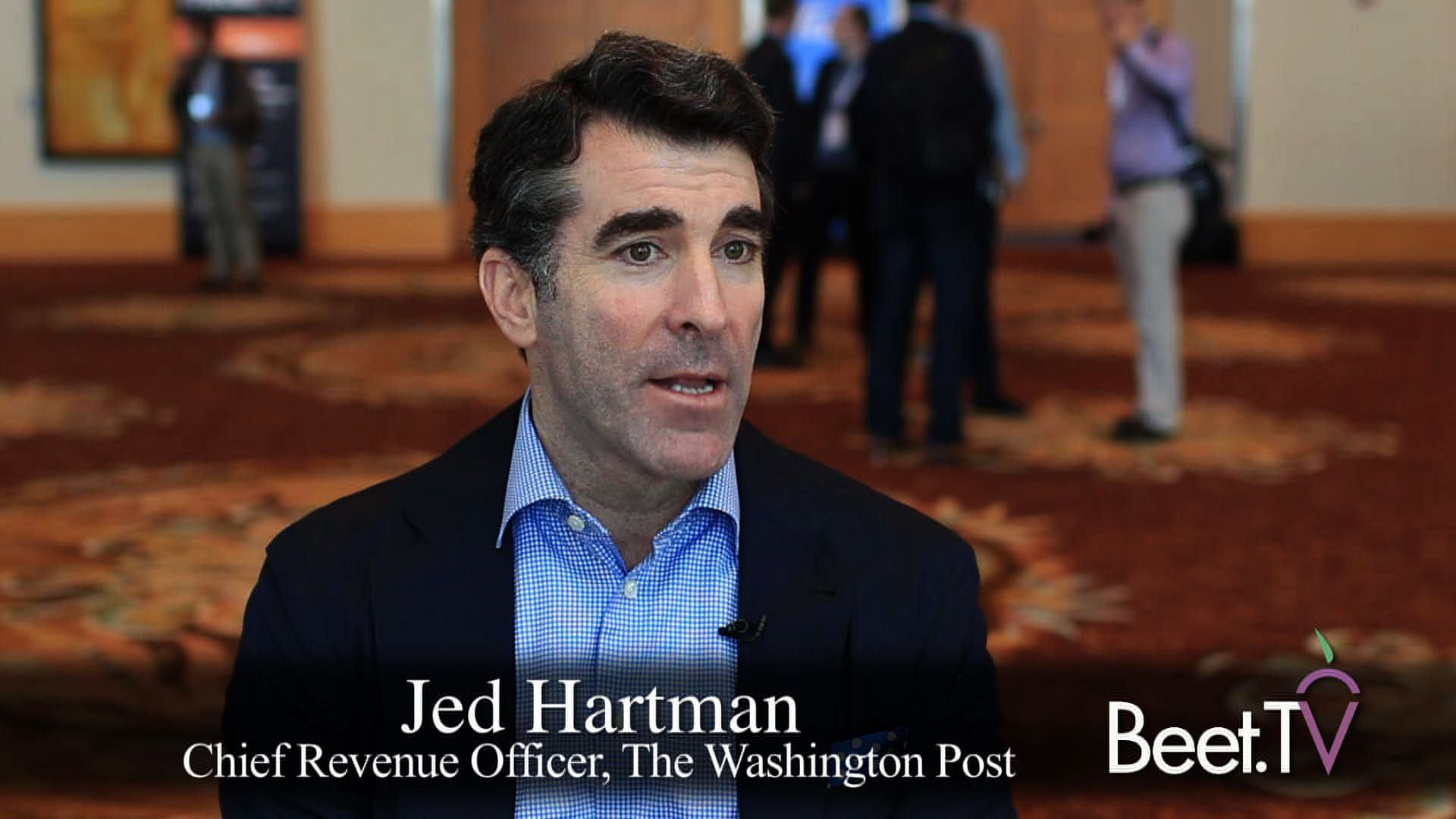 Jed Hartman, The Washington Post’s Top Ad Exec, Exits The Post