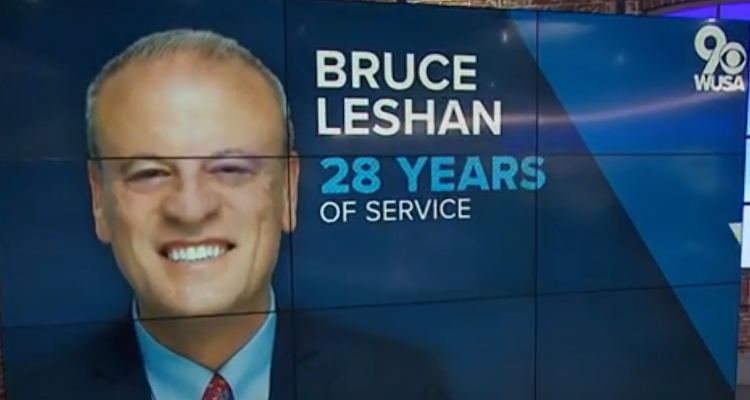 Bruce Leshan retires after 28 years at WUSA9