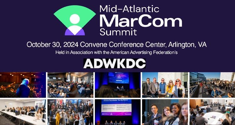 Mid-Atlantic MarCom Summit and ADWKDC 2024 set for October 30