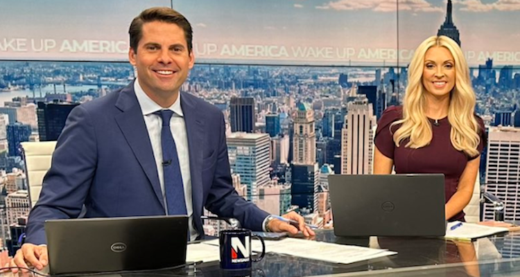 Sharla McBride, formerly with WUSA9, joins Newsmax as Wake Up America co-host