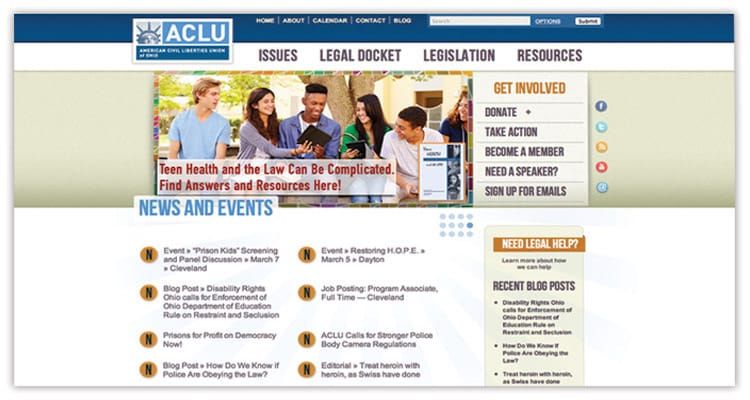 Data Drives Action & Education for ACLU of Ohio