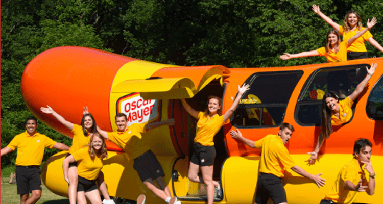 Looking for an entry-level position in marketing, consider driving a Wienermobile