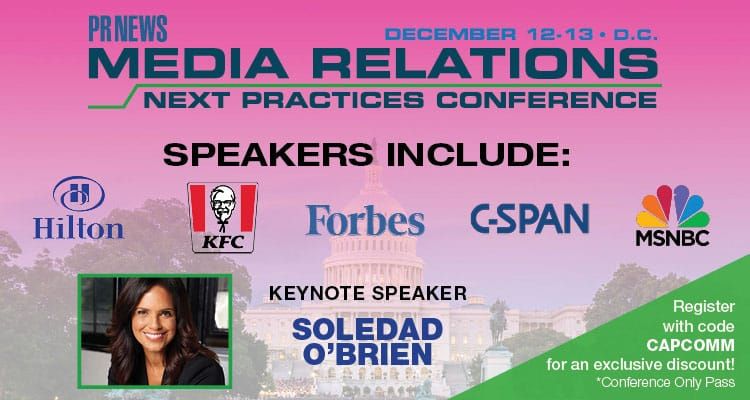Solve Your Biggest Media Relations Challenges at the PRNEWS Media Relations: Next Practices Conference, Dec. 12-13, in D.C.