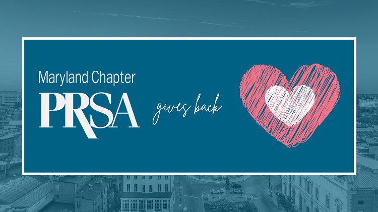 PRSA Maryland Announces “PRSA MD Gives Back” to Support Local Nonprofits Affected by the Coronavirus