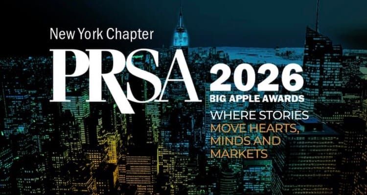 Submissions open for PRSA-NY’s 2026 Big Apple Awards