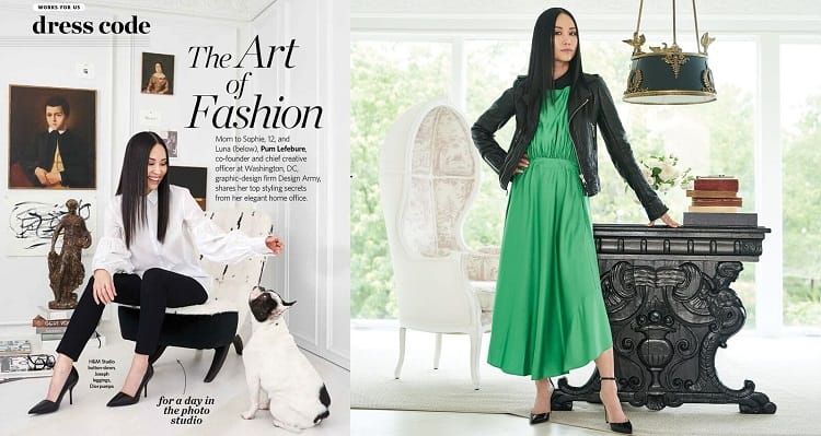 Pum Lefebure, “Instagram Star and Executive Mom” Featured in Working Mother Magazine