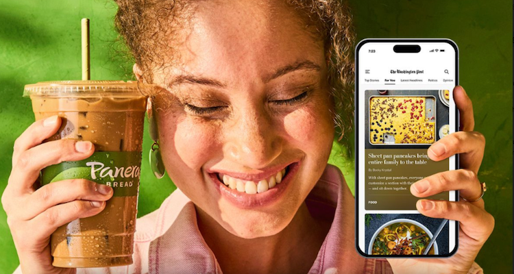 Washington Post becomes first news publisher to partner with Panera