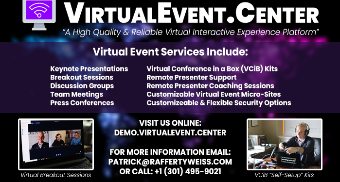 RaffertyWeiss Media Offering VirtualEvent.Center