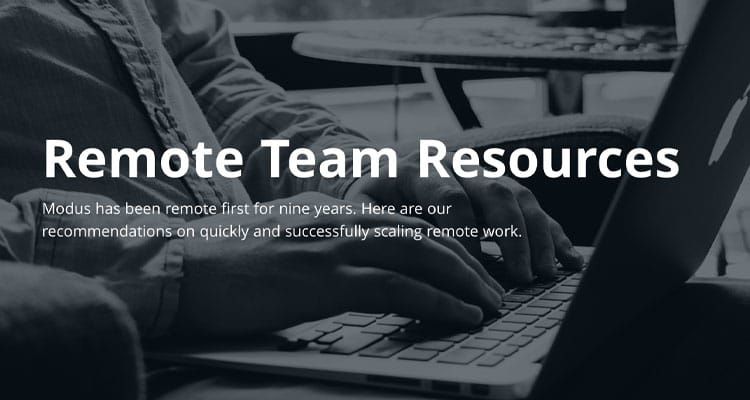 Modus Creates Safety Kit and Work From Home Tips