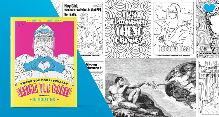TBC Creates Adult Coloring Book to Honor Healthcare Heroes
