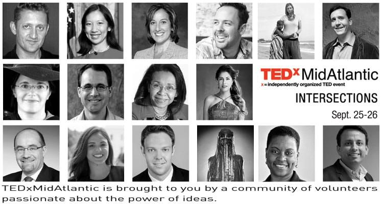 TEDxMidAtlantic Set for Sept. 25 – 26 in D.C.