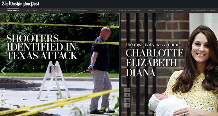 Washington Post Tests New Web Experience for Expanding Readership