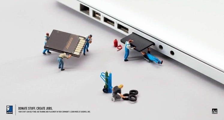 Goodwill and Ad Council Launch PSA Campaign Showing Link Between Donations of Items and Job Creation