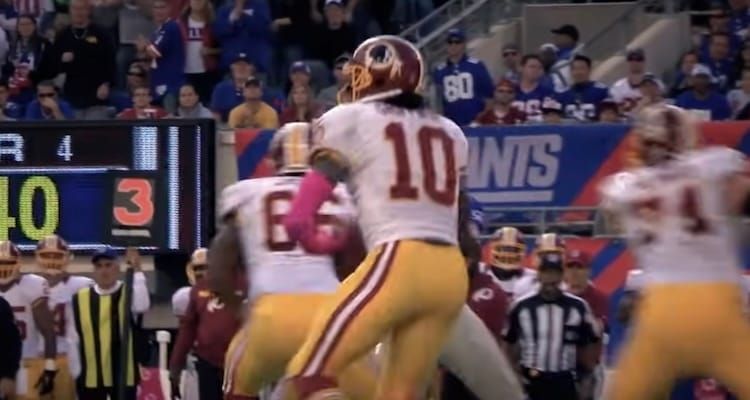 Robert Griffin III, former QB for the NFL team in Washington, fired by ESPN