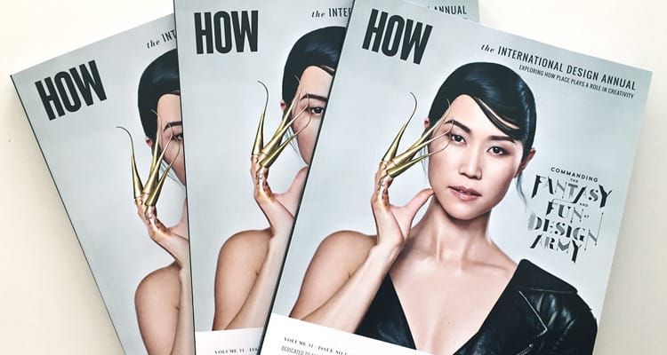 Design Army’s Pum Lefebure Featured on Cover of HOW’s International Design Annual