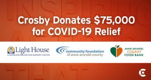 Crosby Foundation Grants $75,000 to Nonprofits for COVID-19 Emergency Relief Efforts