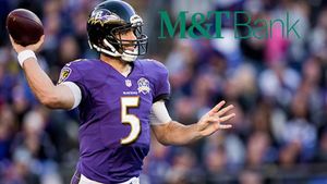 Ravens QB Joe Flacco to Promote M&T Bank