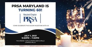 PRSA Maryland Event Celebrates 60 Year Anniversary on July 1