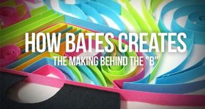 How Bates Creates: The Making Behind the Cut Paper “B”