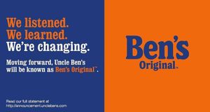 Uncle Ben’s Becomes Ben’s Original