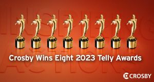 Crosby wins eight Telly Awards for TV and multimedia work