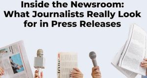 What editors and reporters look for in a news release