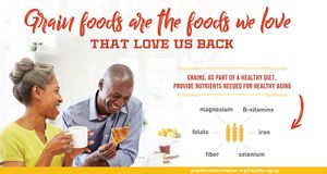 The Cyphers Agency Promotes Grain Benefits for Healthy Aging for Grain Foods Foundation