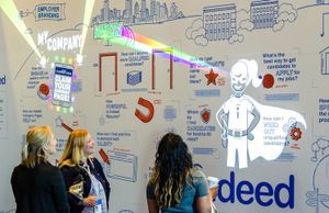 Innovative 30-foot Touch Wall, Spurs Thousands of Interactions Onsite and Online