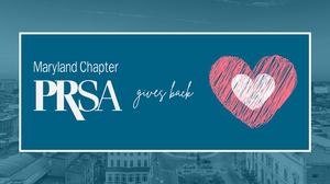 PRSA Maryland Announces “PRSA MD Gives Back” to Support Local Nonprofits Affected by the Coronavirus
