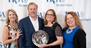 The Hatcher Group wins Best in Show and Tracy Imm earns Lifetime Achievement Award at annual PRSA Maryland “Best in Maryland” gala