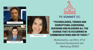 How Communicators Should Deal with Disruptive Technologies Featured at PR Summit DC, Set for Friday, June 10