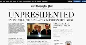 Fake Editions of The Washington Post Handed Out in D.C.