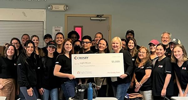 Crosby celebrates 10th Annual Inspiring Actions That Matter Day of Service; 4,012 volunteer hours and $141,600 donated to local charities since 2013