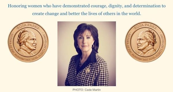 Retiring D.C. ad industry veteran Cary Hatch honored with Mrs. Rosa Parks Woman of The Year Award