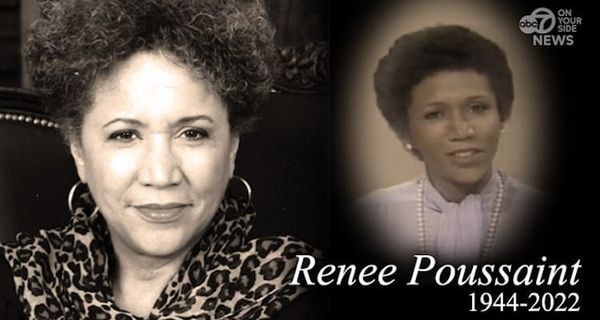 Renee Poussaint, co-anchor of the 6 and 11 p.m, news on Channel 7 in D.C. beginning in 1978 and held that position for more than a decade, dies at age of 77